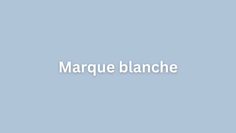 Aperçu du projet Développement e-commerce en marque blanche